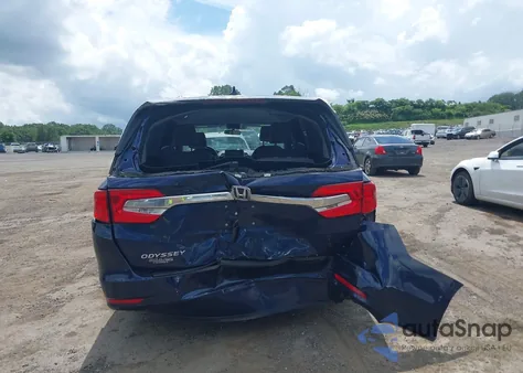 2019 Honda Odyssey Ex from USA, damaged, VIN 5FNRL6H5XKB111810